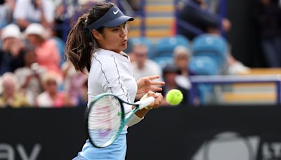 Emma Raducanu ‘in a really good spot’ as she prepares for Wimbledon return