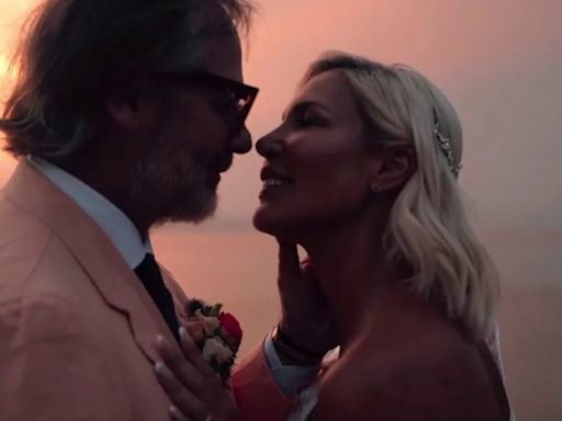 La impresionante boda de Celina Rucci con Federico Girardi en Grecia: su despampanante vestido y sus padrinos celebrities