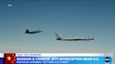 NORAD releases photos of Russian and Chinese bombers intercepted off of Alaska
