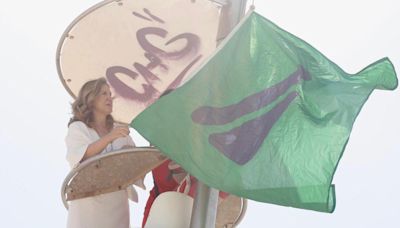 Bandera Verde y baño permitido en las playas del sur