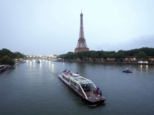 Olympic triathletes hope the Seine River is clean enough for swimming after recent rains