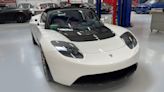 This 2010 Tesla Roadster Only Has 38 Miles on It, and It’s Up for Grabs