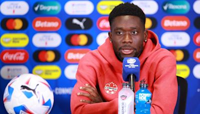 Alphonso Davies quizzed on Real Madrid transfer speculation