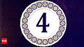 Number 4 in numerology: The path to practicality, analysis, and success - Times of India