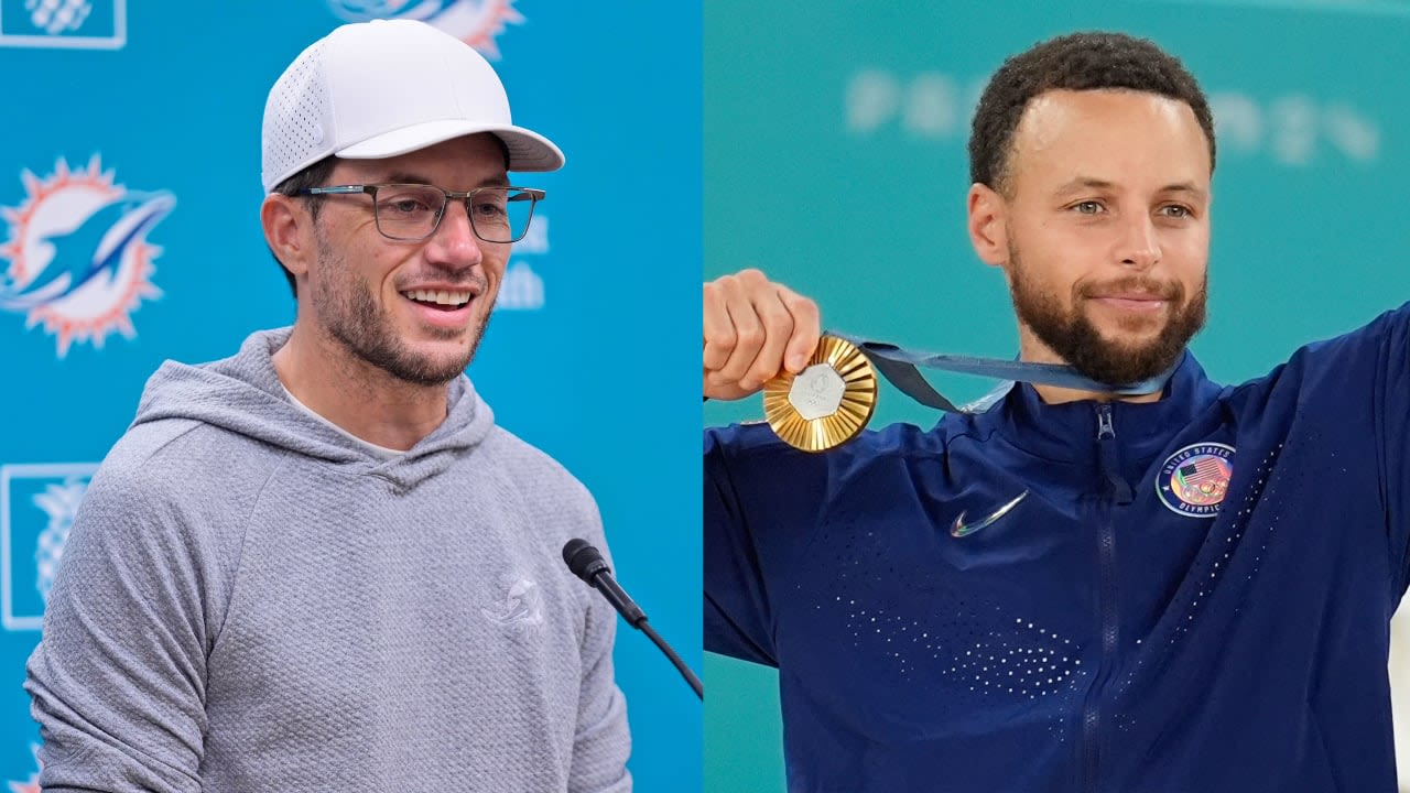 Dolphins HC Mike McDaniel shares NBA great, Olympic gold medalist Steph Curry's focus on 'practice and preparation'