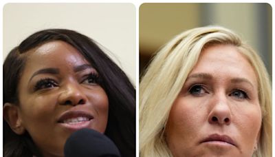 Rep. Jasmine Crockett Alleges That Rep. Marjorie Taylor Greene Is Rancidly Racist, MAGA-Minded 'Beach Blonde' Is Probably...