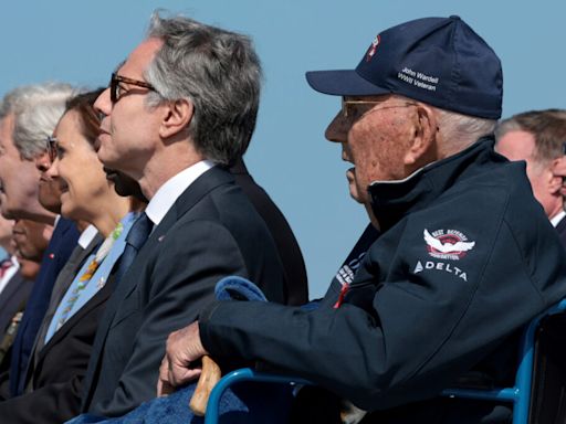 ‘Democracy begins with each of us,’ Biden says at site of D-Day invasion in Normandy