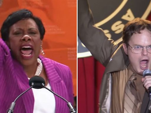 NEA president mocked for copying 'The Office' character Dwight Schrute in 'totally unhinged' speech