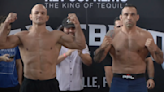 Video: Junior Dos Santos, Fabricio Werdum in great physical shape at Gamebred Bareknuckle MMA faceoff