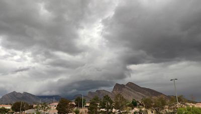 Late April storm soaks parts of Las Vegas Valley