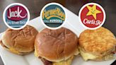 I tried breakfast sandwiches from 3 fast-food chains in the Southwest, and the best tasted restaurant-quality