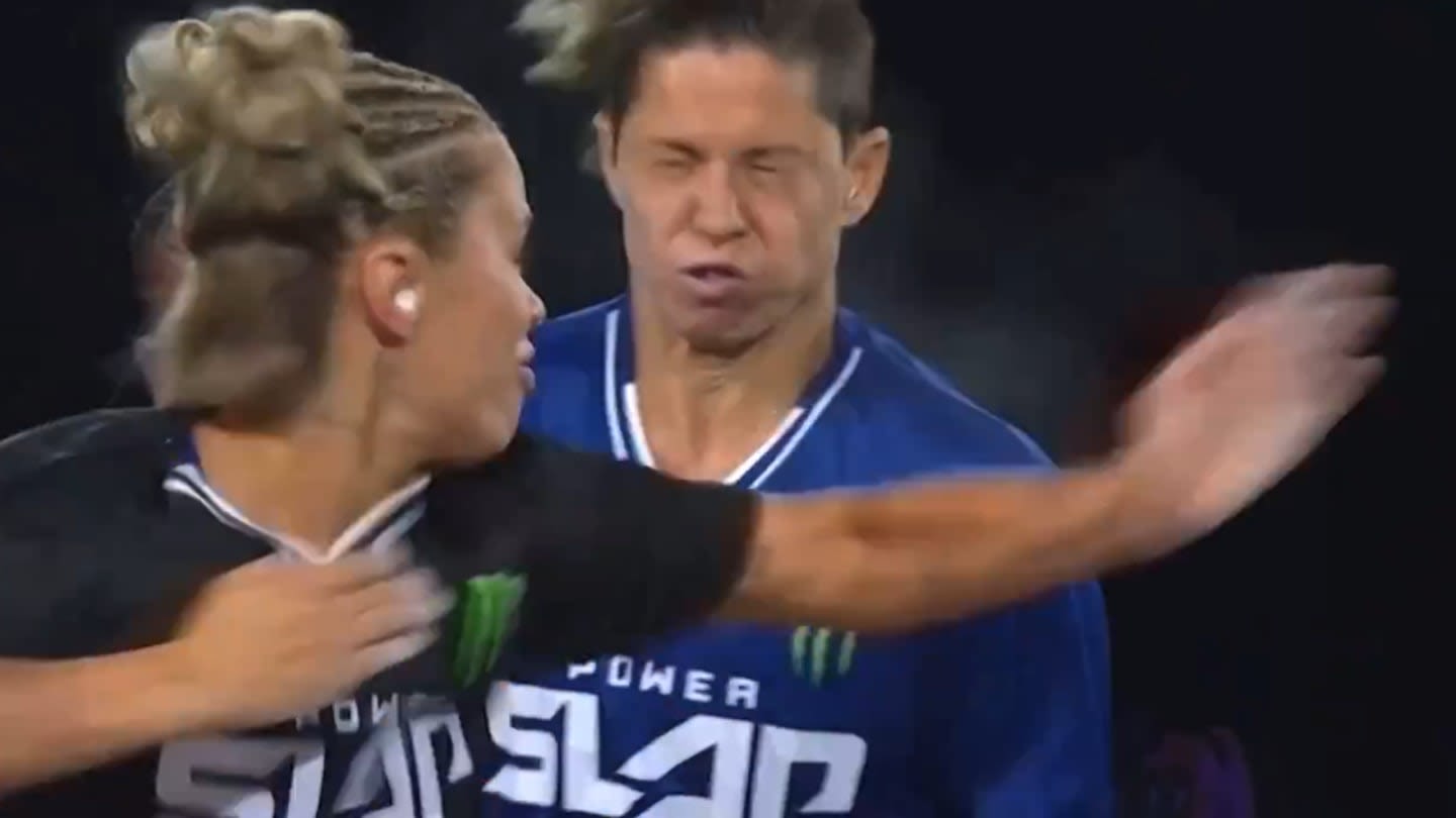 UFC's Paige VanZant Demolishes Opponent in Power Slap Debut