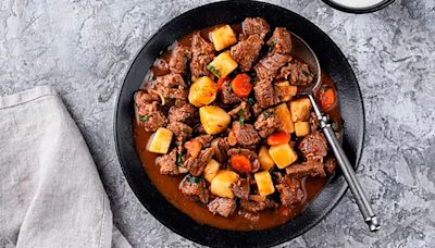 Receta de estofado de carne, rápida y fácil