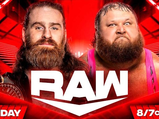 WWE anuncia su cartelera de Monday Night Raw del 10 de junio