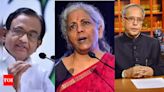 5 Finance Ministers with the most Union Budget presentations | India News - Times of India