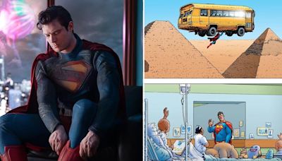 SUPERMAN Set Photo Recreates A Touching Moment From DC Comics' ALL-STAR SUPERMAN