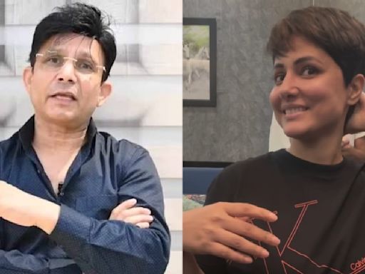 Hina Khan Breast Cancer: KRK Takes Nasty Dig At Actor Over Her New Hairstyle; 'Drama Kar Rahi Hai...' | WATCH