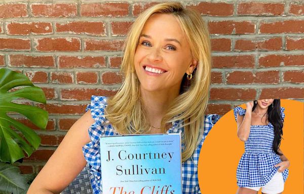 Reese Witherspoon's Summer-Friendly Gingham Blouse Looks Like This $22 Top at Amazon