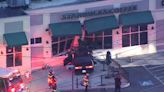 Car crashes into Starbucks on busy Route 1 in Walpole; employee injured