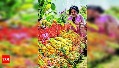 Lalbagh flower show to celebrate Dr Ambedkar | Bengaluru News - Times of India