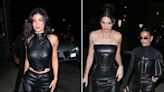Kylie Jenner Celebrates Birthday of New Fashion Label with Sister Kendall Jenner and Pal Hailey Bieber