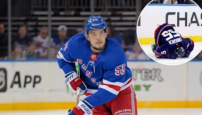 Ryan Lindgren returns to Rangers lineup 11 days after scary leg injury