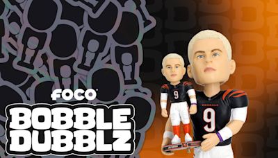 Joe Burrow FOCO bobblehead features Bengals' QB with mini bobble of himself