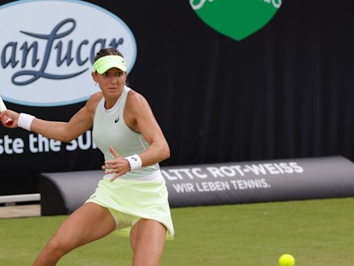 Vondrousova, campeona de Wimbledon, abruma a Masarova en Berlín