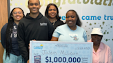 'I feel like the luckiest guy in the universe,' 18-year-old says after winning $1 million lottery prize
