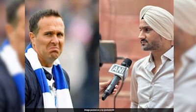 "Keep Your Rubbish...": Harbhajan Singh's Fiery Reply To Michael Vaughan On T20 WC Venue Conspiracy | Cricket News