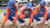 Pure Emotions! Rohit Sharma Eats Sand From Barbados Pitch After India Wins T20 World Cup 2024; Videos Goes Viral