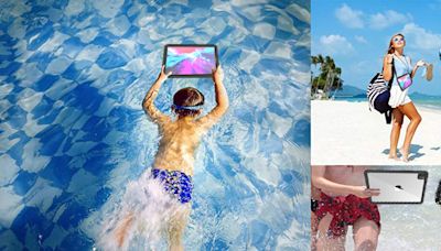 Estas son las mejores fundas impermeables para usar tu tablet en la piscina