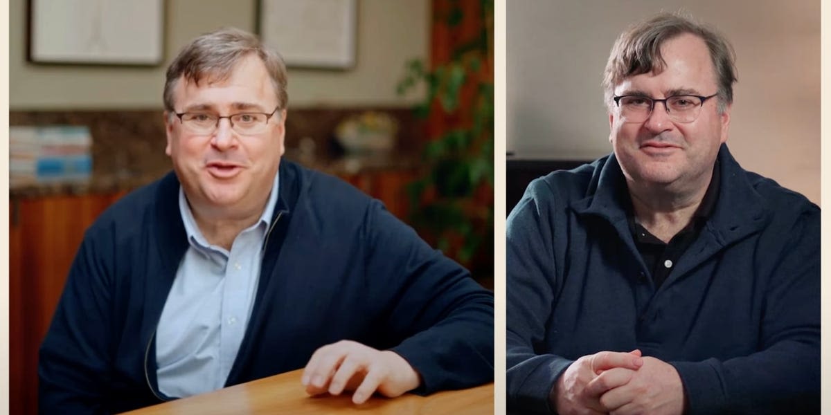 Reid Hoffman interviewed his AI deepfake and it was pretty convincing