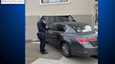 San Francisco robbery suspects crash into car, building after brief police pursuit