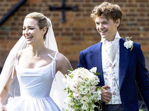 “Love Actually” Star Thomas Brodie-Sangster Marries Actress Talulah Riley in England — with a Horse as Bridesmaid!