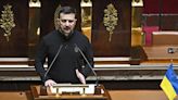 Crudo discurso de Volodimir Zelensky ante los diputados franceses: “Europa ya no es un continente de paz”