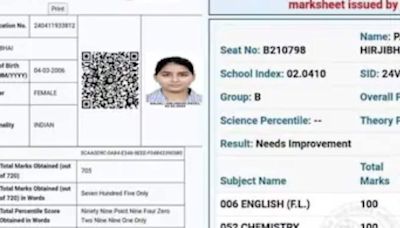 12th Fail Student Scores 705 In NEET UG 2024? Viral Marksheet Sparks Debate - News18