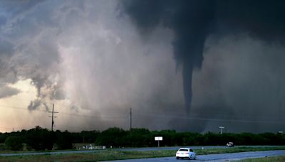 Massive tornado rips through Hawley, Texas on Thursday. See photos, video of the damage