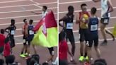 After winning race, ACS(I) athlete shoves Hwa Chong rival in chest for bumping him off track earlier