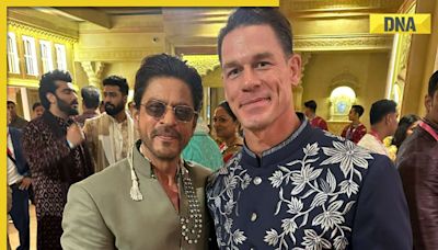 John Cena posts pic with Shah Rukh from Ambani wedding, shares how actor has affected his life; internet can't keep calm