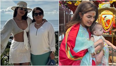 Priyanka Chopra says mother is ‘returning the favour’ by looking after Malti while she and Nick Jonas work: ‘When I was younger, she’d leave me…’