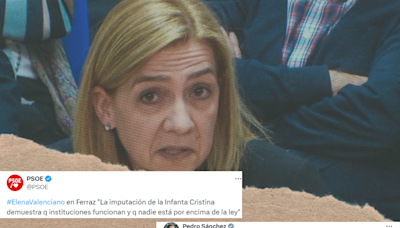 Sánchez celebró la denuncia de Manos Limpias a la infanta