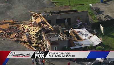 EF-1 tornado destroys pub in Sullivan, Missouri