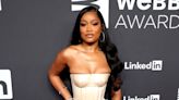 Keke Palmer Looks Like Champagne in Silky Corset and Satin Skirt at 2024 Webby Awards