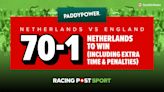 Get a 70-1 boosted odds free bet for Netherlands to beat England with Paddy Power's Euro 2024 semi-final betting offer