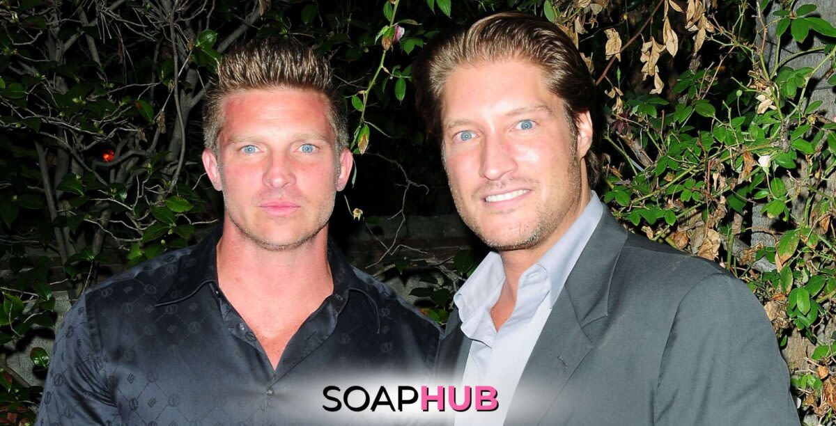 B&B’s Sean Kanan’s Throwback With GH’s Steve Burton Will Make You Do A Double Take