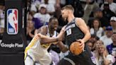 Draymond Green ejected after stomping on Domantas Sabonis' chest; Kings go up 2-0 on Warriors