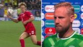 Schmeichel rages at VAR and says he 'doesn't know the rules yet' after Euro exit