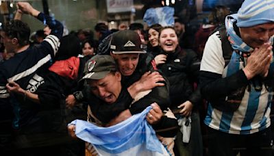 Argentina fans revel in their Copa America triumph, a brief respite from their country's crises