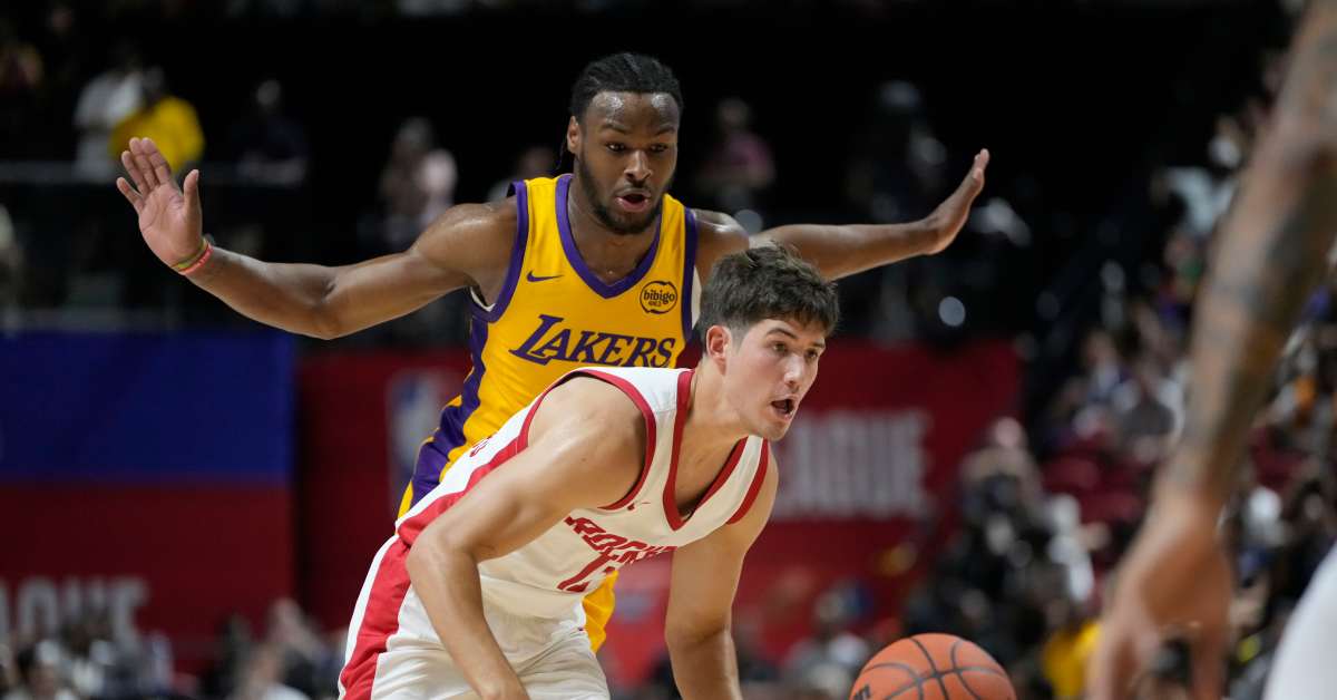 Rockets' Reed Sheppard Named 'Best Pick' of 2024 NBA Draft